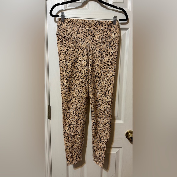 Anthropologie | The Upside Leopard Dance Midi Leggings in the color Safari Print - Picture 2 of 7